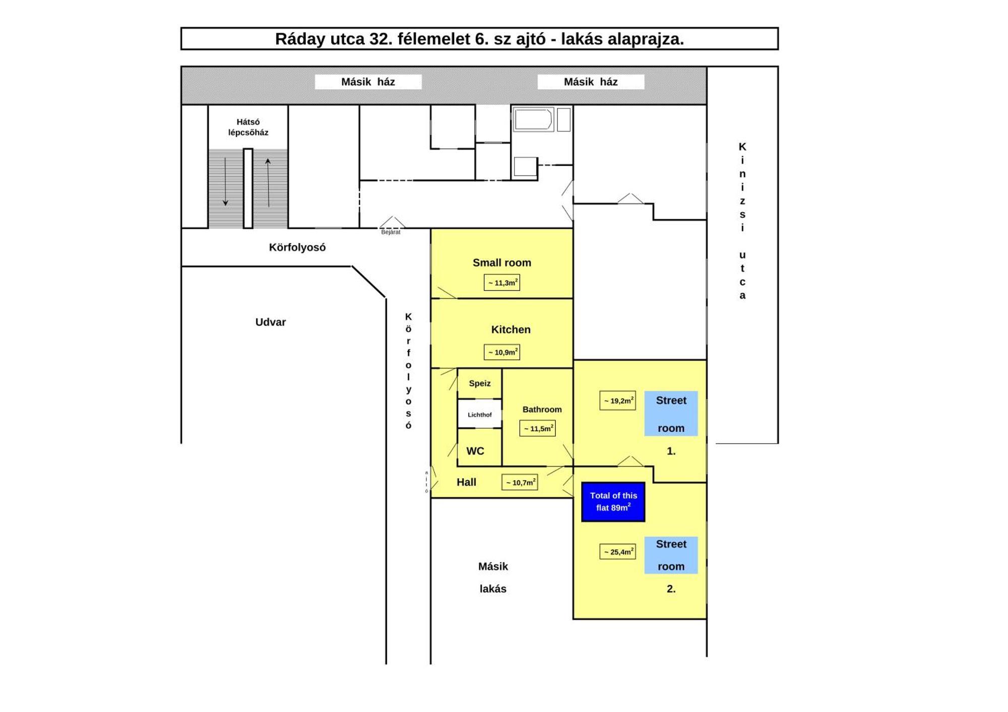 Cozy Apartment On Raday Corso Boedapest Buitenkant foto